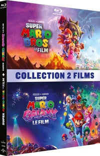 Super Mario Bros. le film + Super Mario Galaxy, le film [Blu-ray]