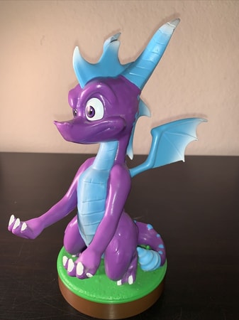 Cable Guys - Spyro le Dragon - Spyro Glace Support Chargeur pour Téléphone et Manette - flash vidéo