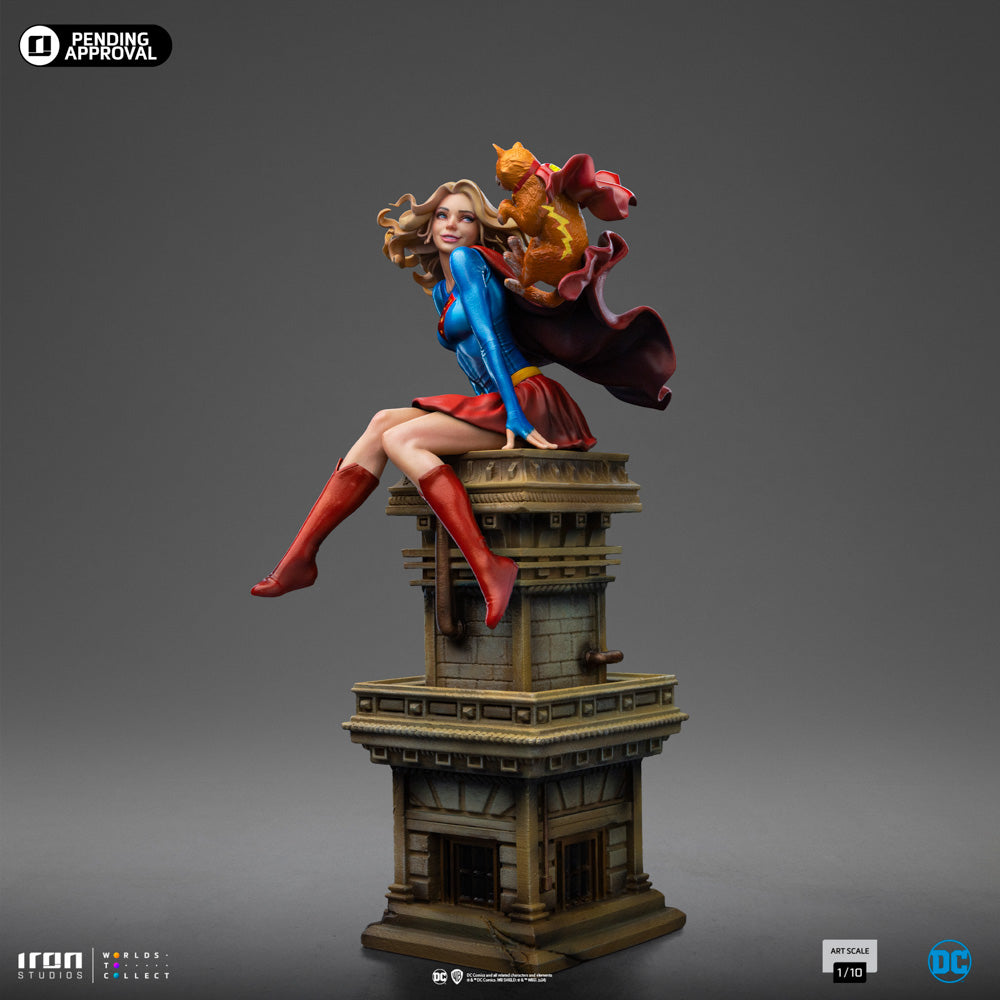 Iron Studios - Art Scale 1/10 - DC Comics Series 8 - Supergirl Statue 25cm - flash vidéo