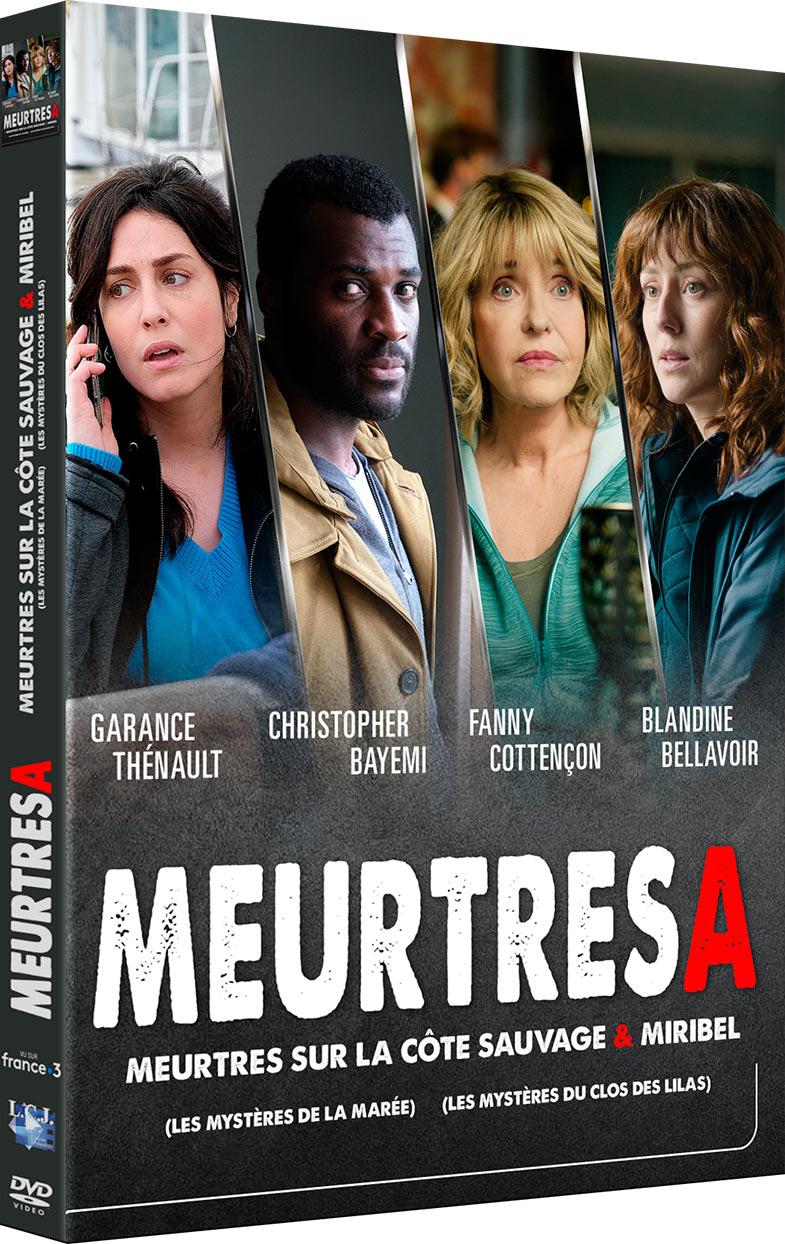 Meurtres à - Miribel (Les Mystères du Clos des Lilas) & Côte Sauvage (Les Mystères de la marée) [DVD]