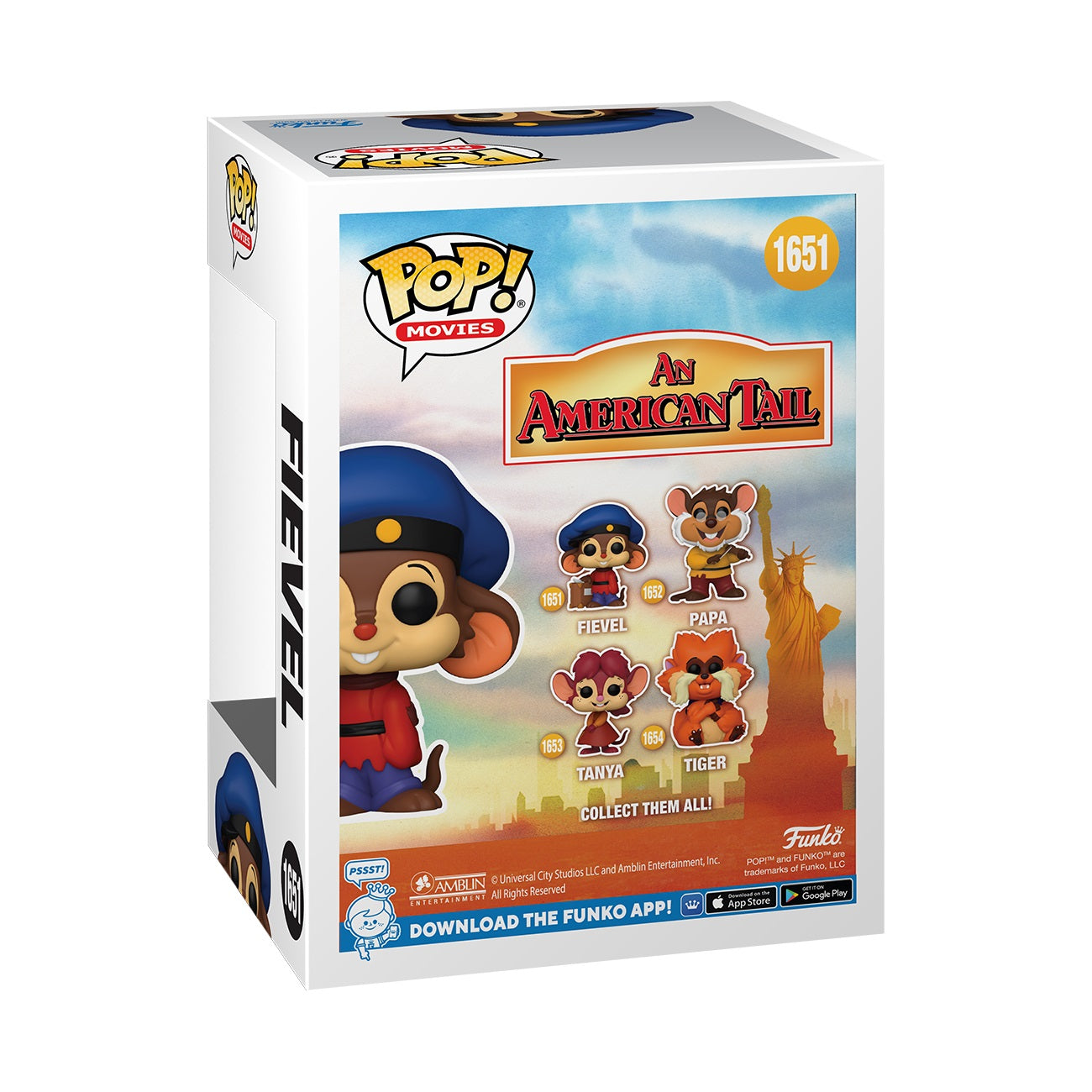 Funko Pop! Movies: An American Tail - Fievel - flash vidéo