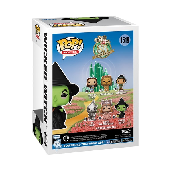 Funko Pop! Movies: The Wizard of Oz - The Wicked Witch - flash vidéo