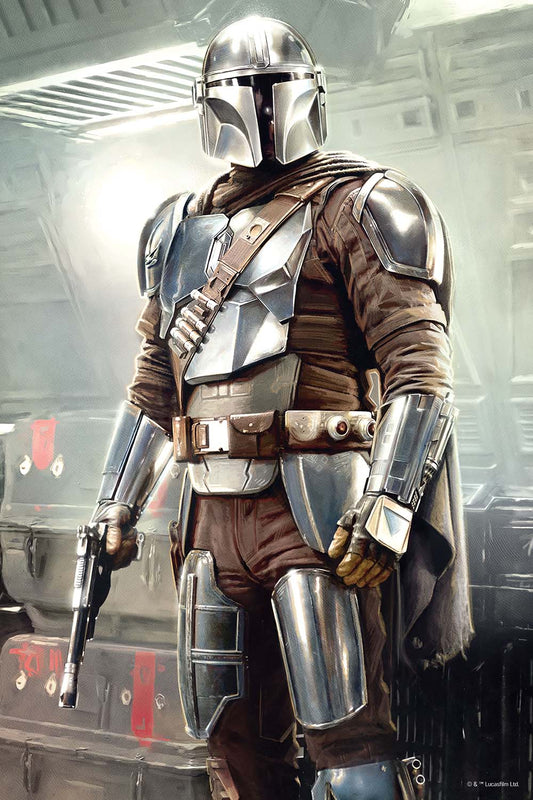 Star Wars: The Mandalorian - Puzzle lenticulaire Mando 300 pcs 46x31 cm