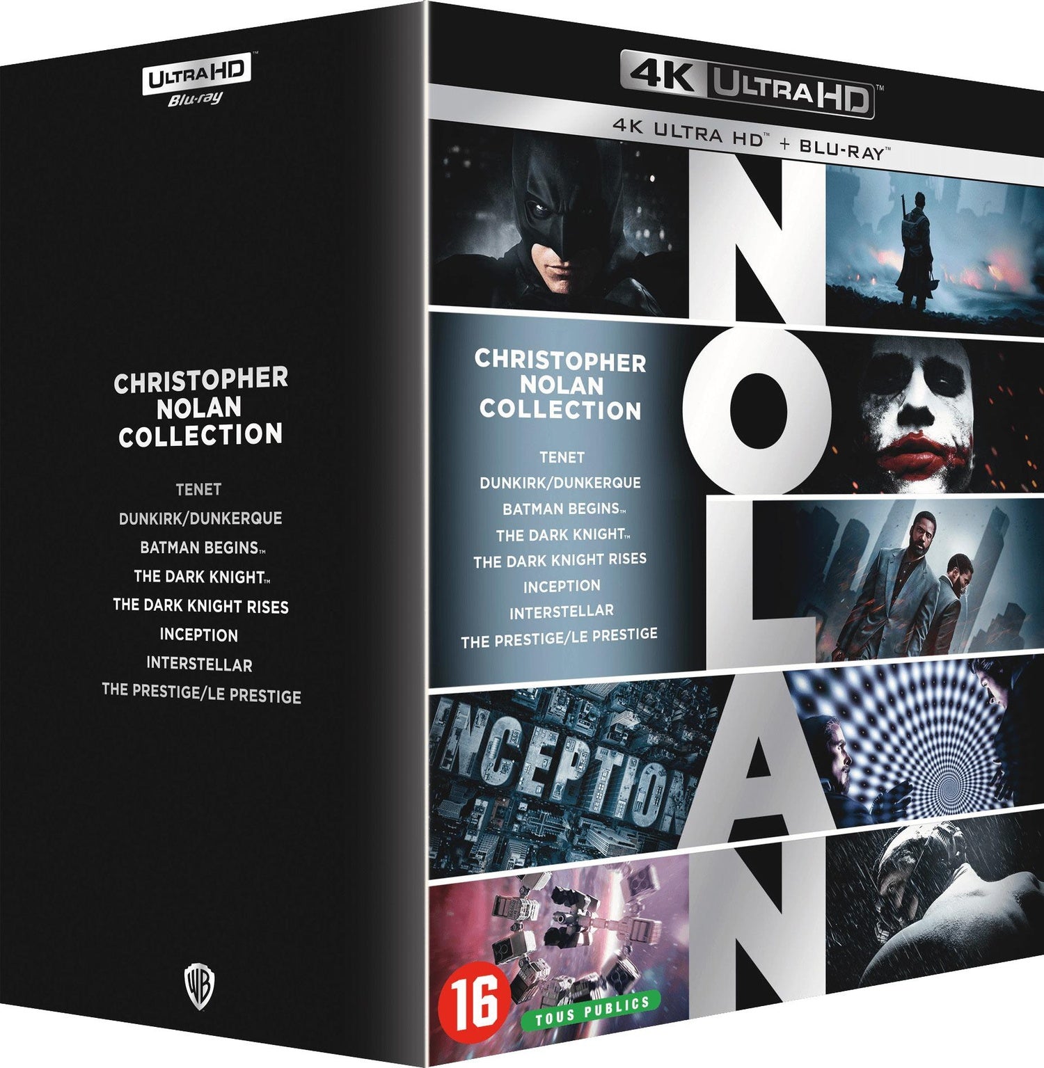 Christopher Nolan - Collection 8 films [4K Ultra HD]