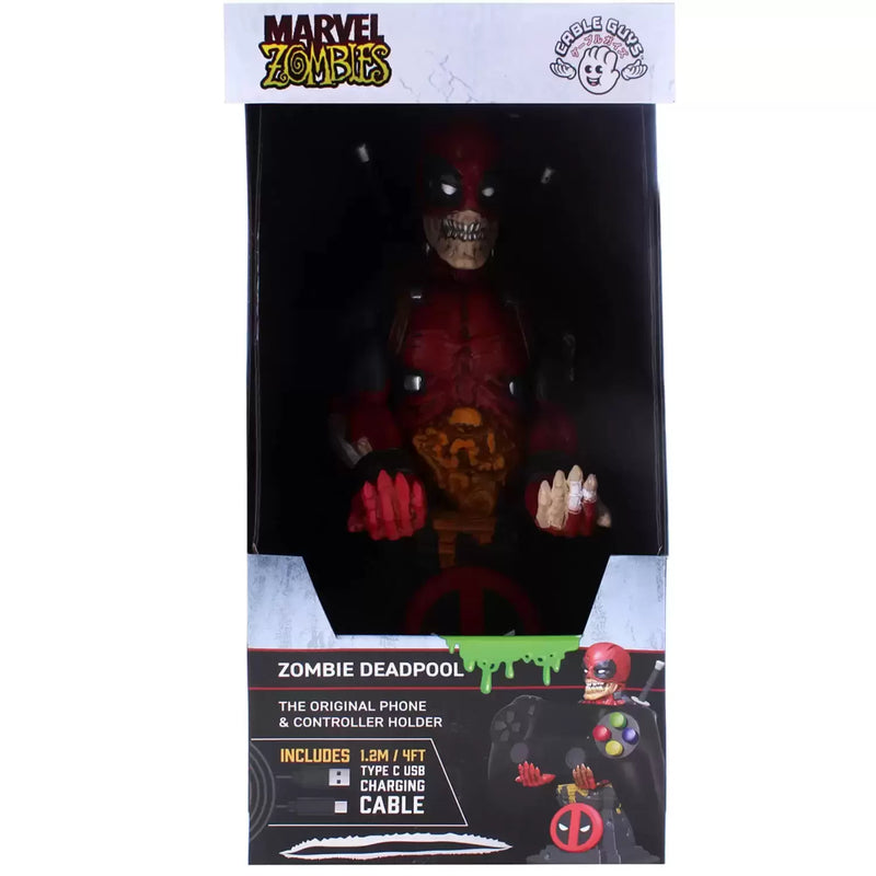 Cable Guys - Marvel - Deadpool Zombie Support Chargeur pour Téléphone et Manette
