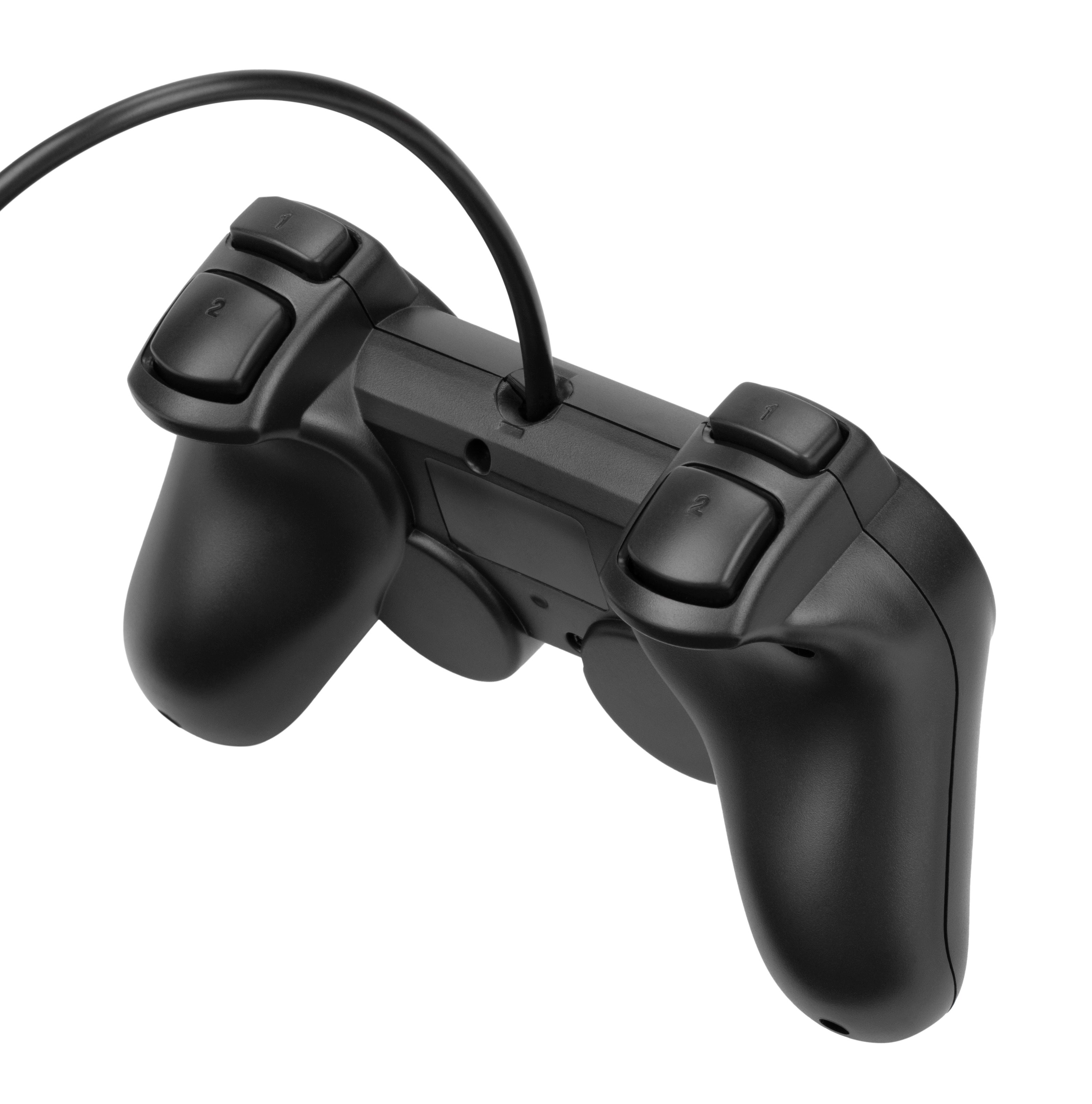 EgoGear - Manette filaire RGC02 Noire pour PS2