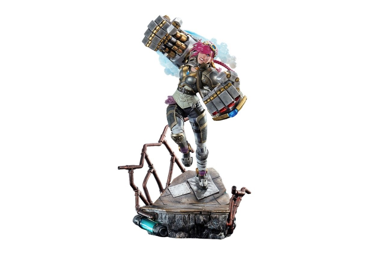 PureArts - 1:6 Scale Statues - League Of Legends - Vi Statue 40cm - flash vidéo