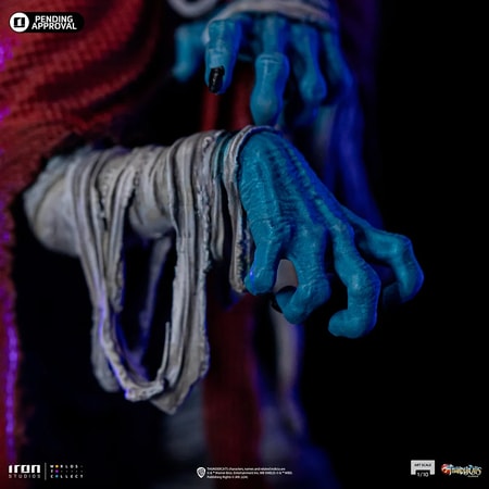 Iron Studios - Art Scale 1/10 - Cosmocats - Mumm-Ra Forme Décomposé Statue 16cm - flash vidéo