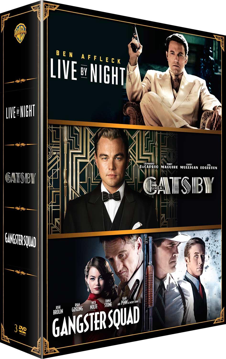 Live by Night + Gatsby le magnifique + Gangster Squad [DVD]