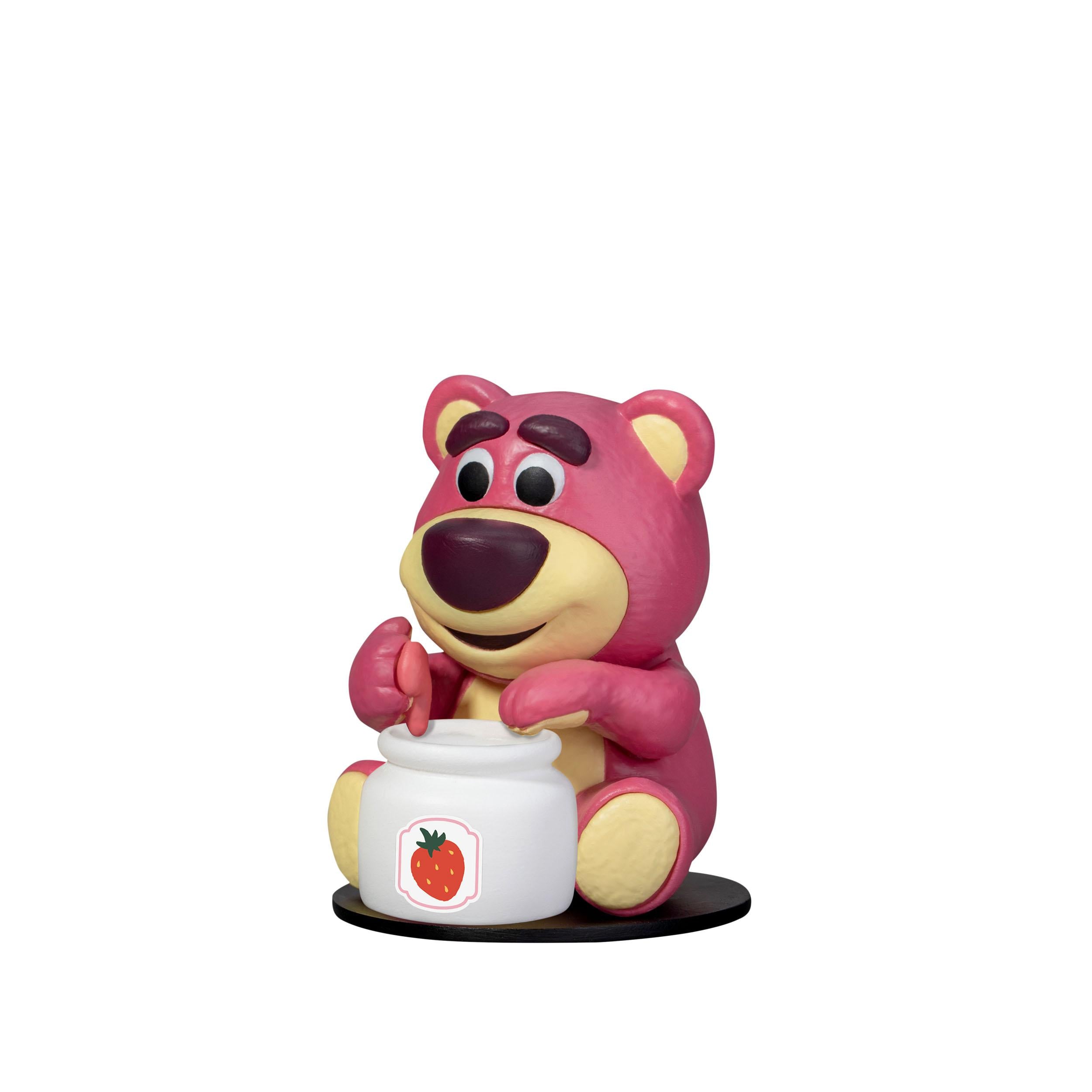 YuMe Hero Box Teddy Bear Series - Display de figurines Toy Story Lots-o'-Huggin' Bear Mini Figure (12 unités) - 2 PDQs