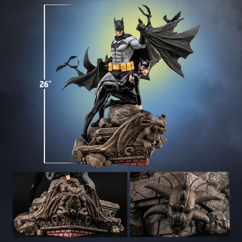 PureArts - 1:4 Scale Statues - DC Comics - Batman & Catwoman Reunion Statue 67cm - flash vidéo