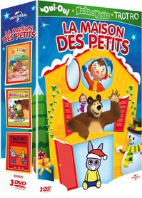Maison des petits - Coffret : Masha et Michka - Première rencontre + Oui-Oui - Le pique-nique en musique + Trotro est amoureux [DVD]