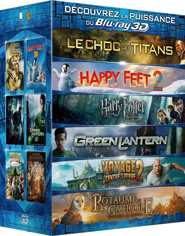 Découvrez la puissance du Blu-ray 3D - 6 films [Blu-ray 3D]