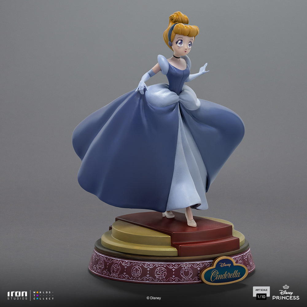 Iron Studios - Art Scale 1/10 - Disney's Princess - Cendrillon - Cendrillon (Anime) Statue 19cm