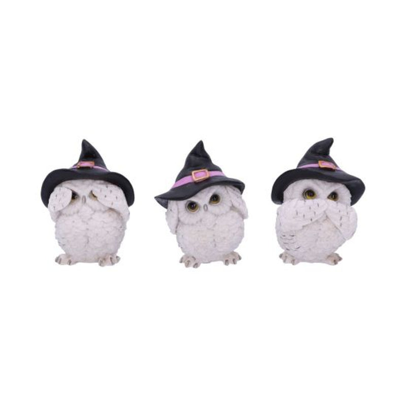 Figurines de collection Les trois sages à plumes 9cm