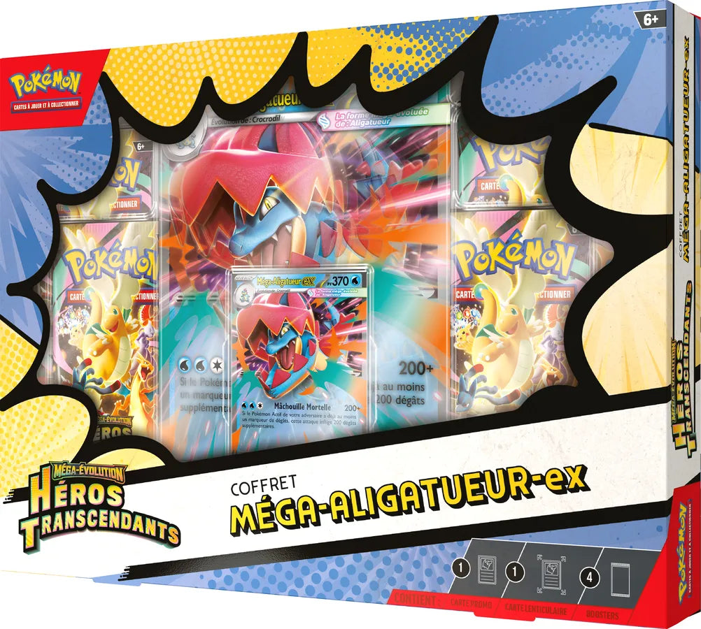 Pokémon Q126 : Coffret EX (4 boosters)