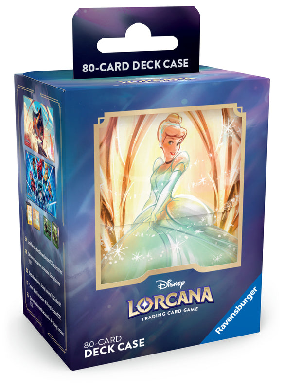 Disney Lorcana JCC : L'île d’Archazia - Boîte de deck de 80 cartes Cendrillon