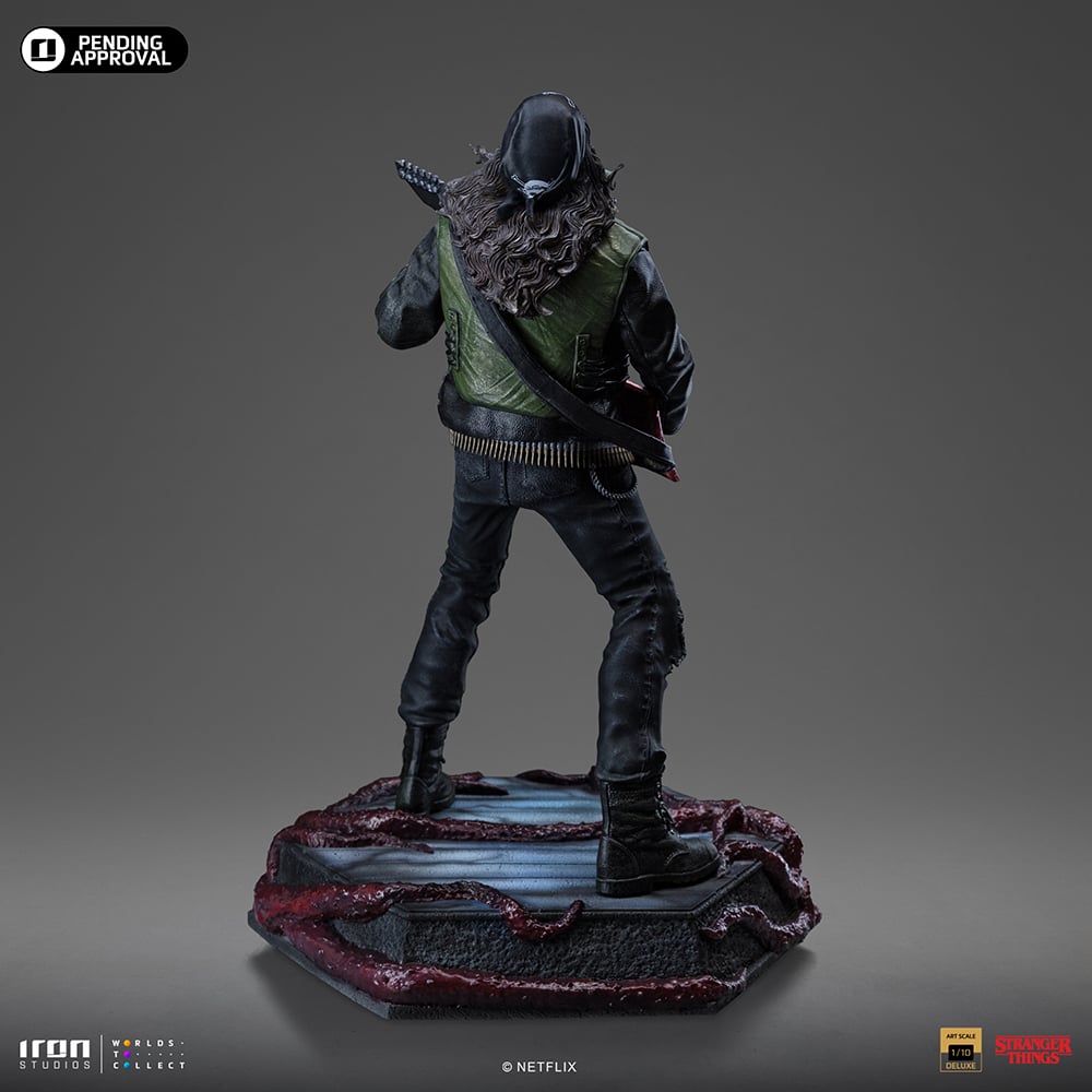Iron Studios - Deluxe Art Scale 1/10 - Stranger Things - Eddie Munson Statue 20cm - flash vidéo