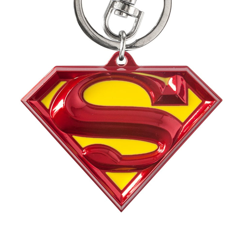DC Comics - Porte-clés en étain logo Superman