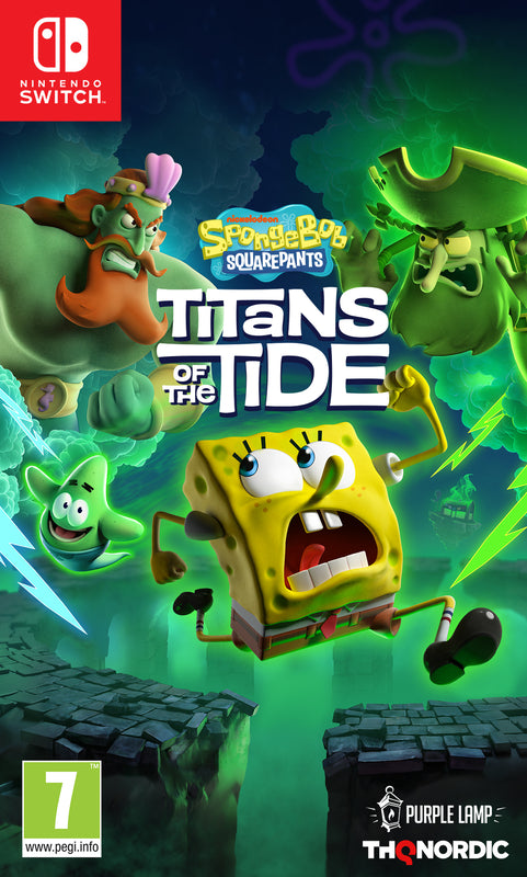 SpongeBob SquarePants: Titans of the Tide - Game-key Card