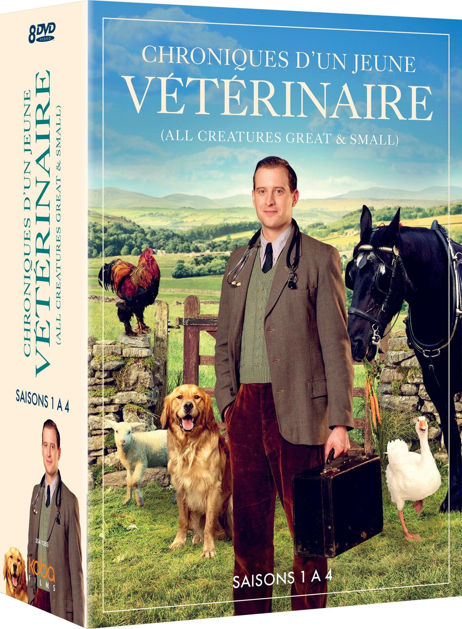 Chroniques d'un jeune vétérinaire - Saisons 1 à 4 [DVD]