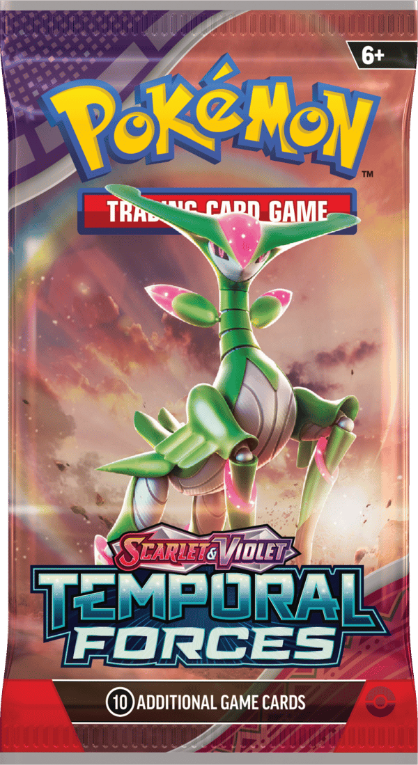 Pokémon TCG - Scarlet & Violet - Temporal Forces Booster Pack (Display x36) - flash vidéo