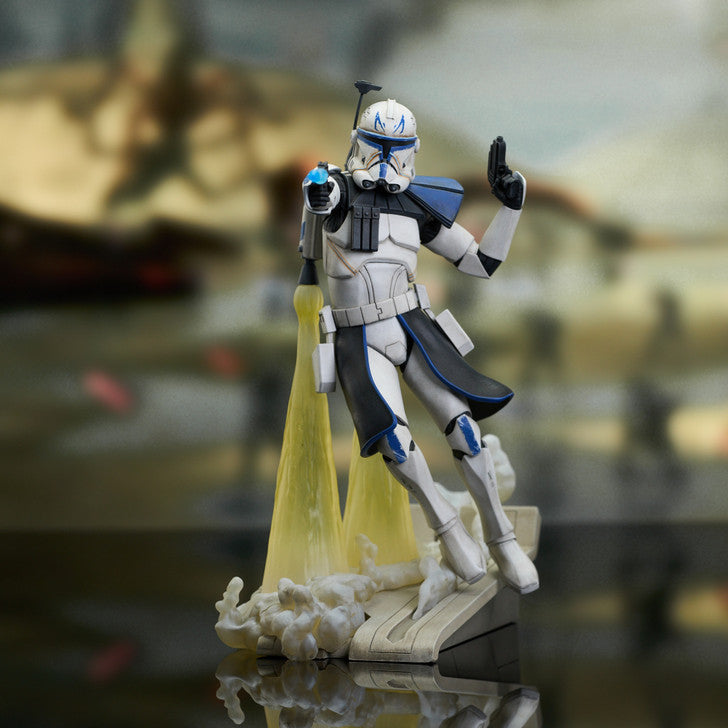 Diamond Select Toys - Star Wars : The Clone Wars Gallery - Capitain Rex Statue 23cm - flash vidéo