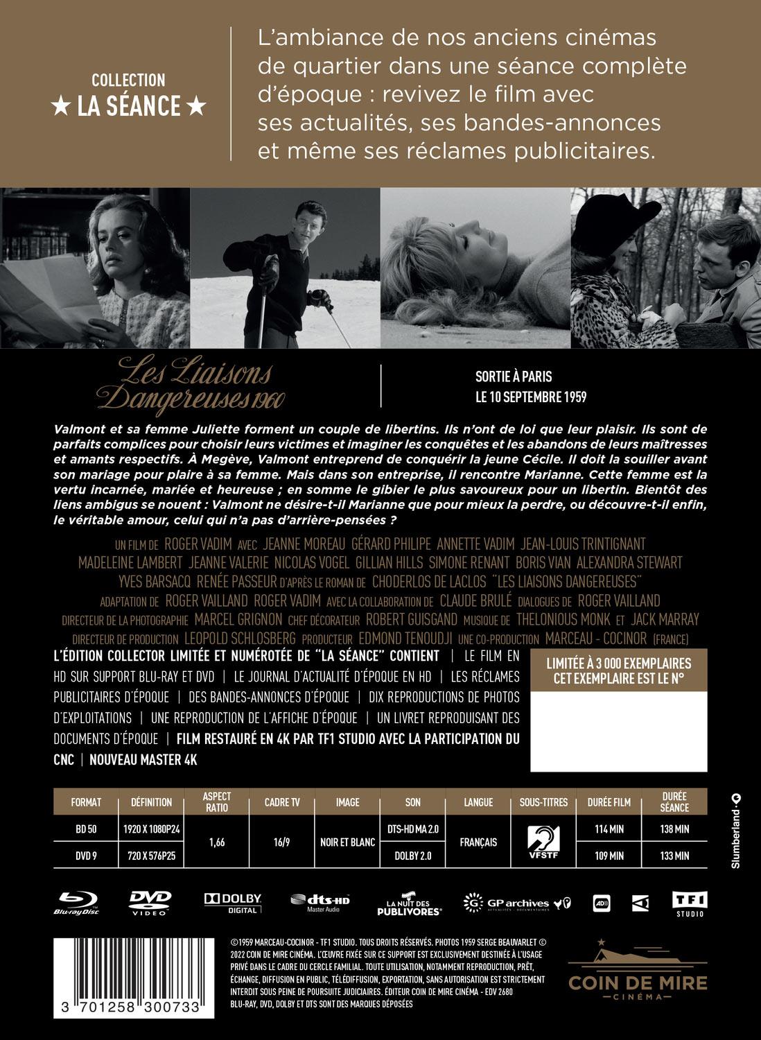 Les Liaisons dangereuses [Blu-ray]