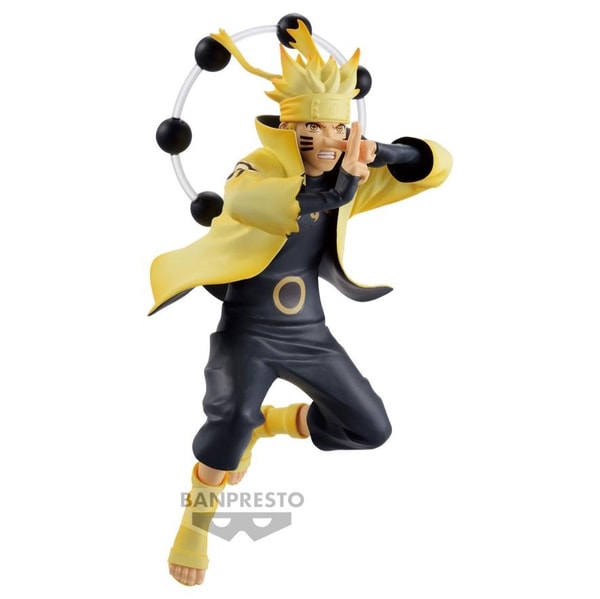 Naruto Shippuden - Vibration Stars - Naruto Uzumaki V Statue 14cm - flash vidéo