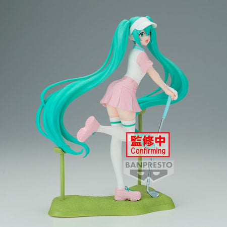 Hatsune Miku - Holiday Memories - GOLF Statue 20cm - flash vidéo