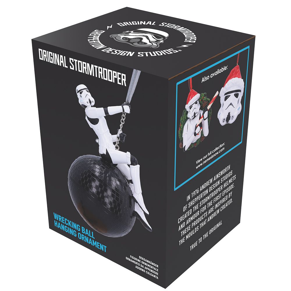 Star Wars - Décoration à suspendre Stormtrooper "Wrecking Ball" 13cm
