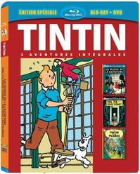 Tintin - 3 aventures - Vol. 7 : Les Bijoux de la Castafiore + Vol 714 pour Sidney + Tintin et les Picaros [Blu-ray]