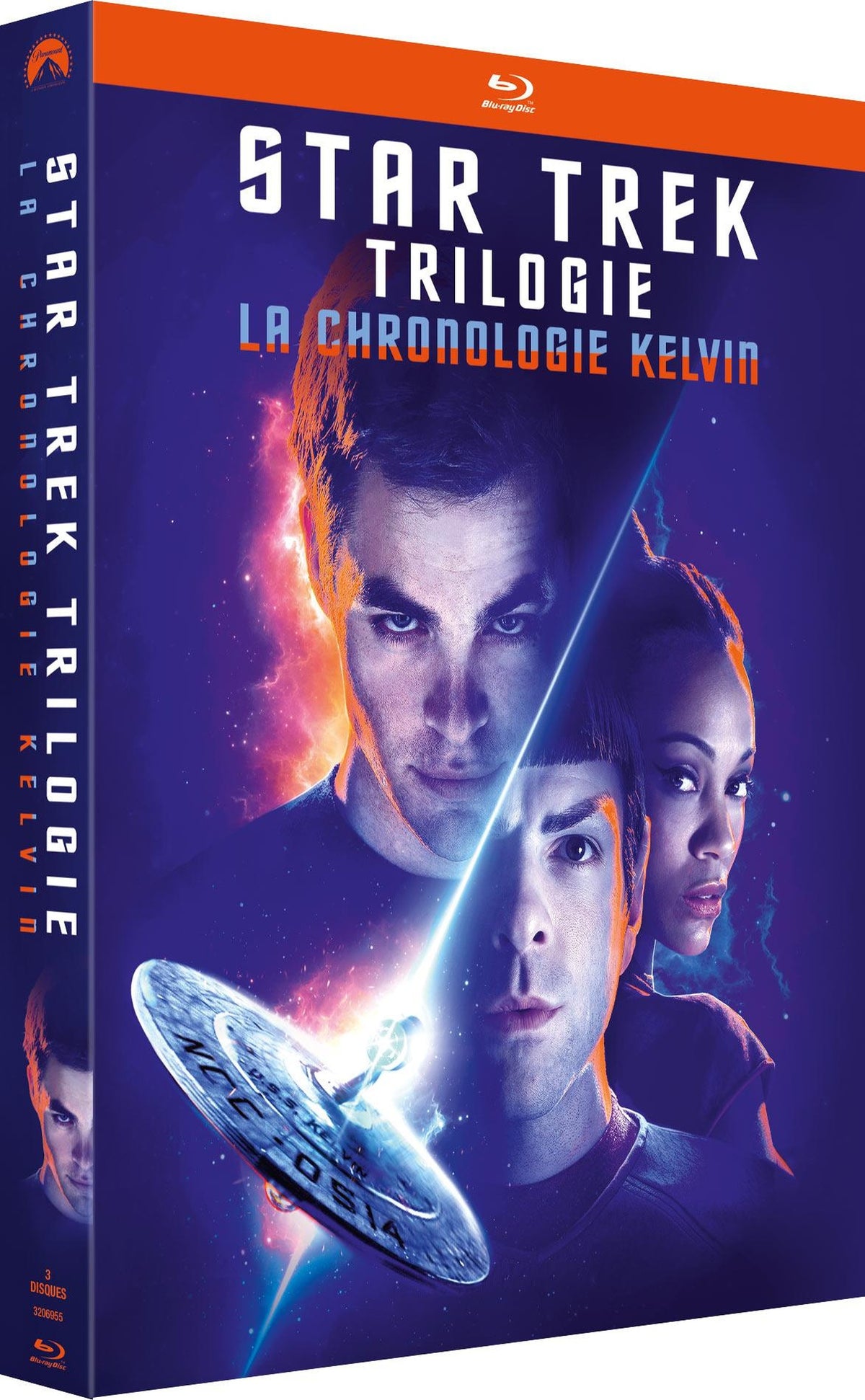 Star Trek trilogie - La Chronologie Kelvin [Blu-ray]