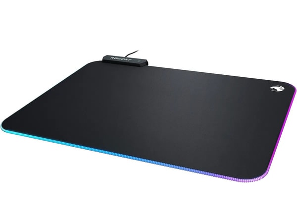 Roccat - Tapis de souris de jeu à illumination RGB Sense AIMO - flash vidéo