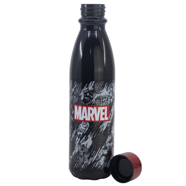 Marvel - Bouteille d'eau Spirit en aluminium Marvel Patern - 780ml - flash vidéo