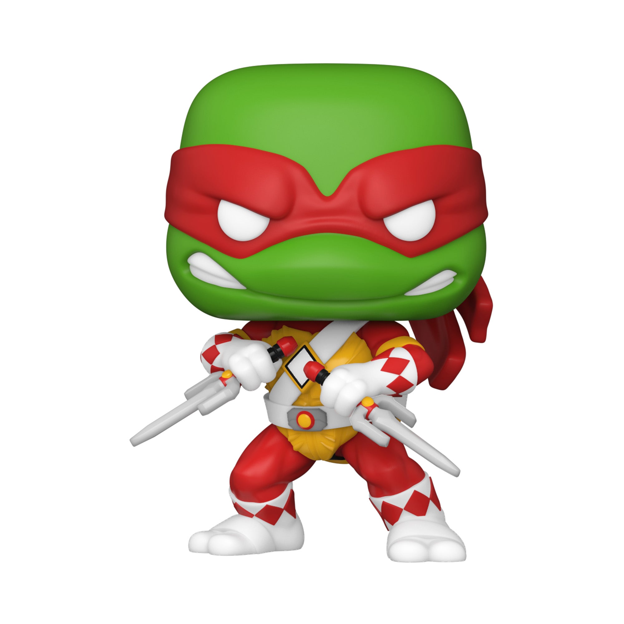 Funko Pop! Comics: Mighty Morphin Power Rangers/Teenage Mutant Ninja Turtles - Raphael - Smartoys Exclusive