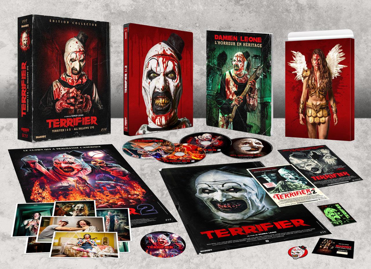 Terrifier : Terrifier 1 & 2 + All Hallow's Eve [4K Ultra HD]