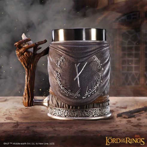Nemesis Now - Le Seigneur des anneaux - Gandalf le Gris Tankard 15.5cm - flash vidéo