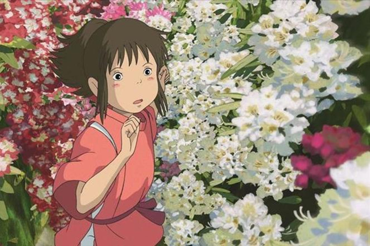 Ghibli - Le Voyage De Chihiro - Chemise A4 Parmi les fleurs