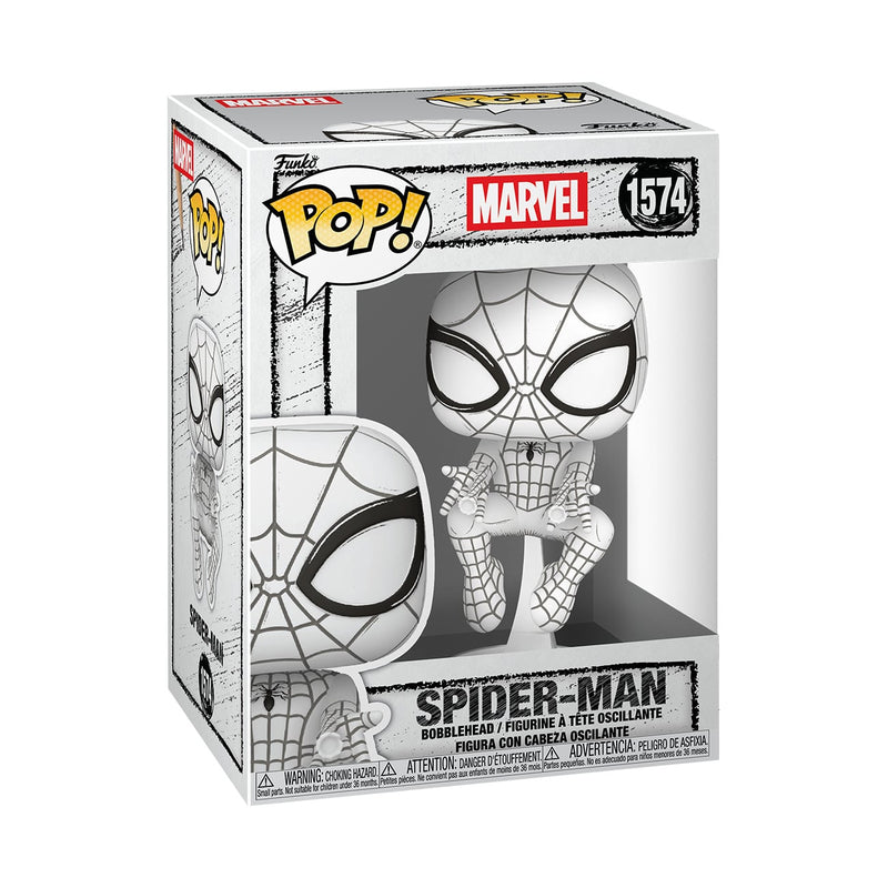 Funko Pop! Marvel: Marvel Sketched - Spider-Man