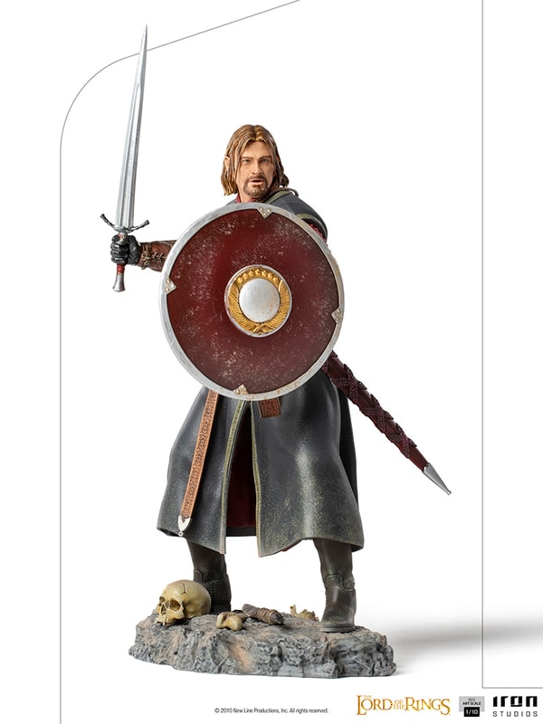 Iron Studios - BDS Arts Scale 1/10 - The Lord of the Rings - Boromir Statue 23cm - flash vidéo