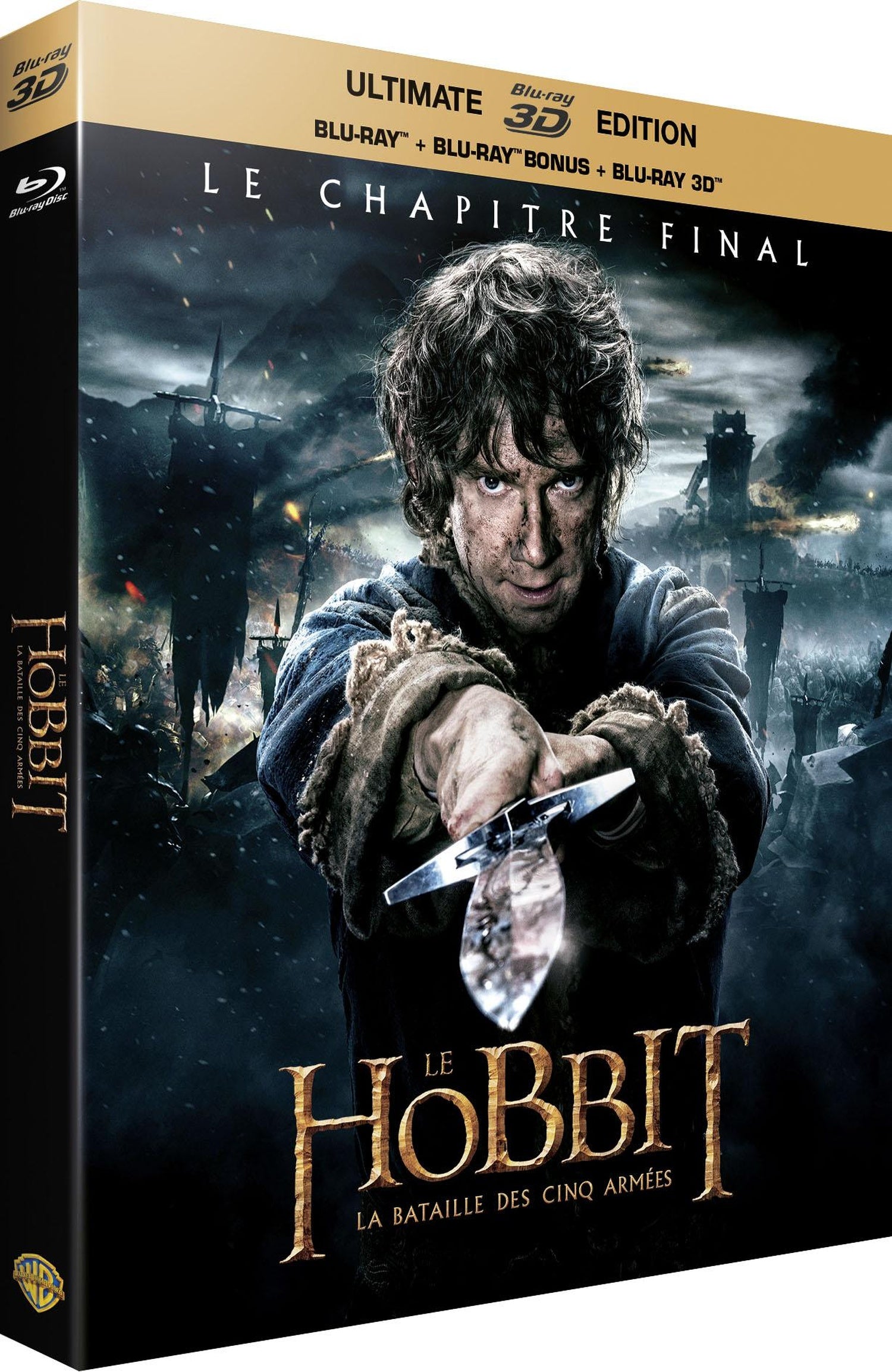 Le Hobbit : La bataille des Cinq Armées [Blu-ray 3D]