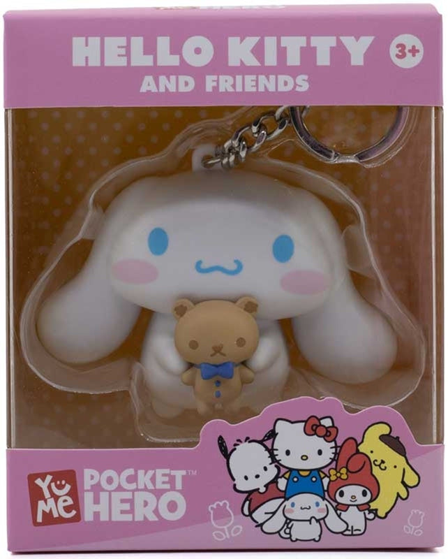 YuMe Pocket Hero - Display de porte-clés Hello Kitty et ses amis 7cm (Série 1) (12 unités)