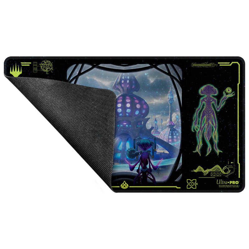 Ultra Pro - Magic: The Gathering - Aux Portes des Éternités - Tapis de jeu Holofoil Uthros, Noyau Divin Titanesque