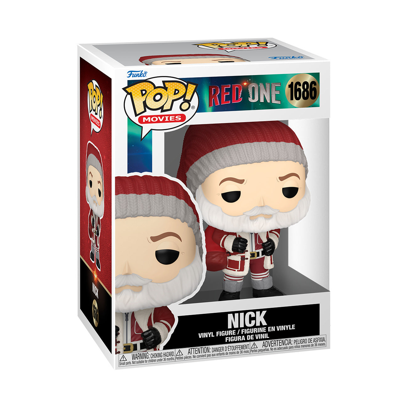 Funko Pop! Movies: Red One - Nick - flash vidéo