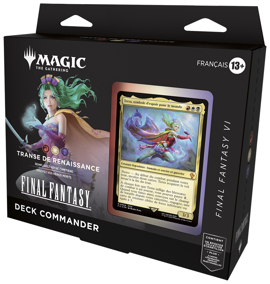 Magic: The Gathering - Assortiment de Decks Commander FINAL FANTASY