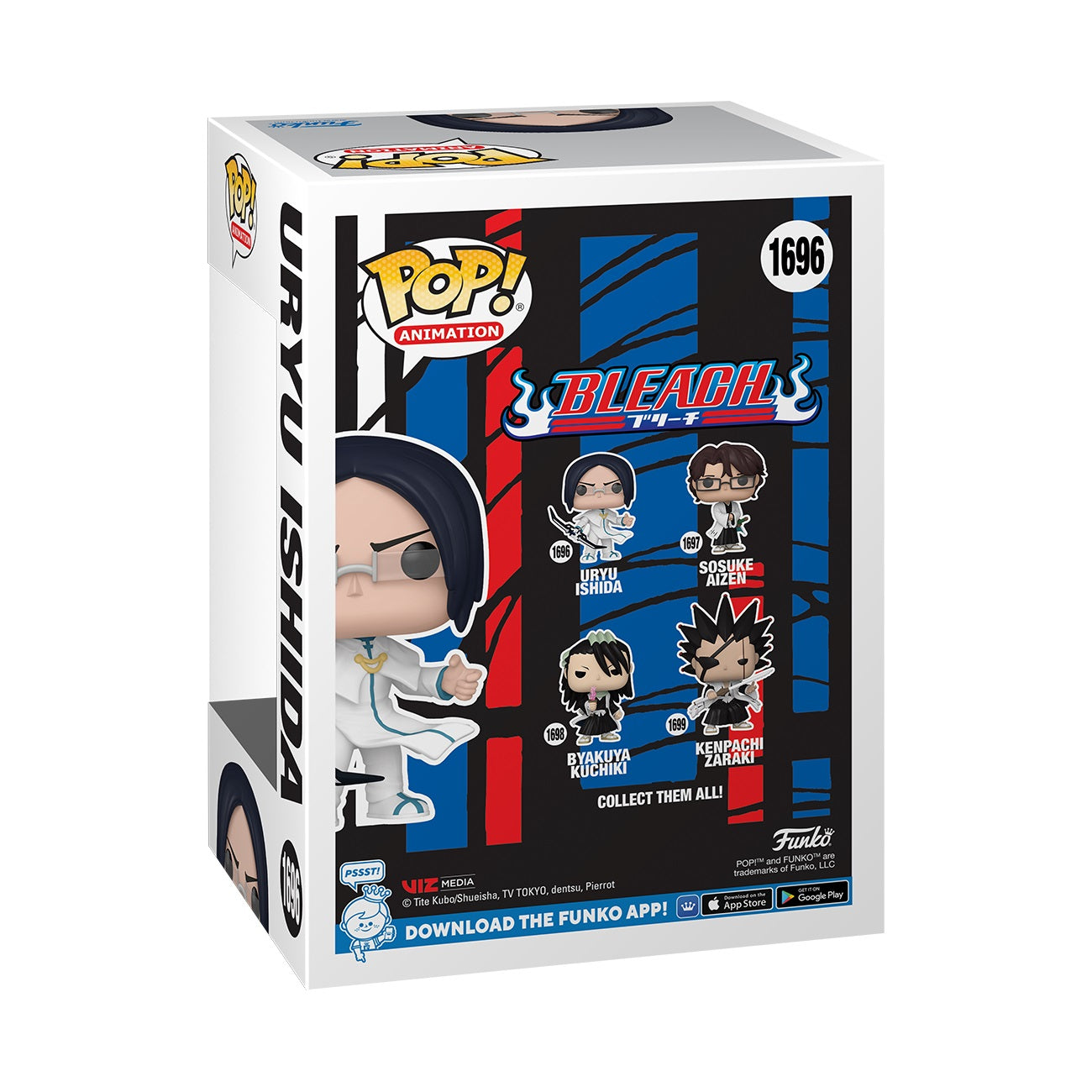 Funko Pop! Animation: Bleach - Uryu (Chance of Glow in the Dark Chase) - flash vidéo