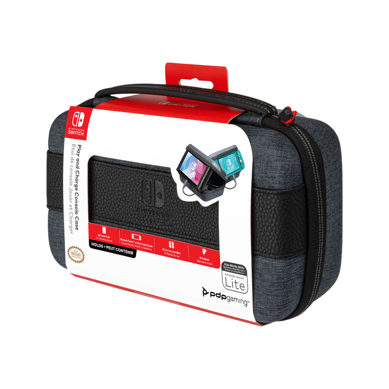 PDP - Étui de voyage Play et Charge pour Nintendo Switch, Switch Lite et Switch OLED