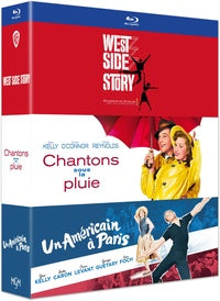 Chantons sous la pluie + Un Américain à Paris + West Side Story [Blu-ray]