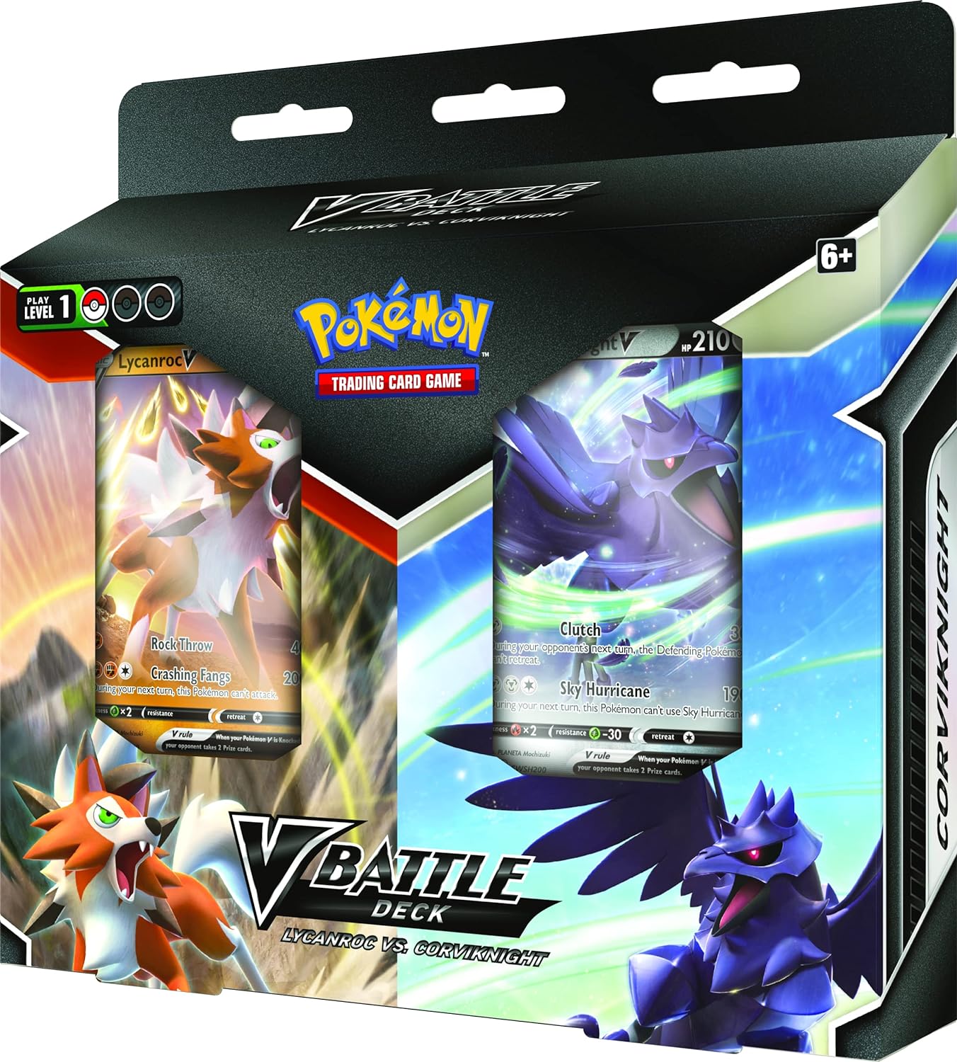 Pokémon JCC - Bundle Deck Combat-V Lougaroc Vs Corvaillus - flash vidéo